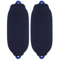 Fender Cover Pair Single Thickness Black 150x580mm