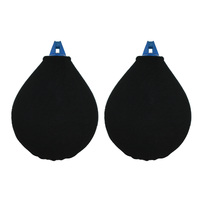 Fender Cover Tear Drop Pair Single Thickness 350x480mm