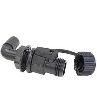 Washdown Connection Fitting Plastic 90 Degree