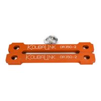 KOUBALINK 44mm LOWERING LINK DR350-2 - ORANGE