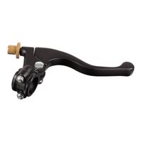 Whites Brake Lever Assembly - Honda - Black (Shorty)