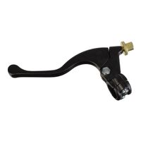 Whites Clutch Lever Assembly - Honda - Black (Shorty)