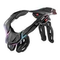 LEATT NECK BRACE GPX 6.5 CARBON /HOLOGRAM LGE/XL