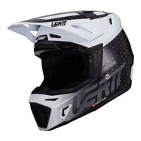 Leatt Helmet Kit Moto 8.5 V24 - Black / White (XL)