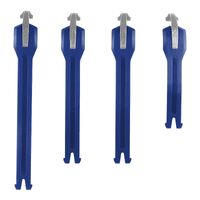 LEATT STRAP KIT 5.5 BLU (ROYAL) 4-PCS