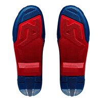 LEATT SOLE 4.5/5.5 #US7 PAIR BLU/RED