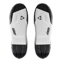 LEATT SOLE 4.5/5.5 #US8/9 PAIR WHT/BLK