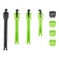 LEATT STRAP KIT 4.5 CITRUS 3+BLACK 1-PCS