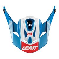 LEATT GPX 4.5 HELMET PEAK M/XXL V25 BLU/WH