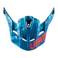 LEATT GPX 4.5 HELMET PEAK M/XXL V22 BLU/RED