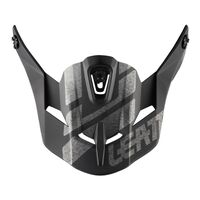 LEATT GPX 4.5 HELMET PEAK XS/S V24 BLK/BRUSHED