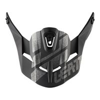 LEATT GPX 4.5 HELMET PEAK M/XXL V24 BLK/BRUSHED