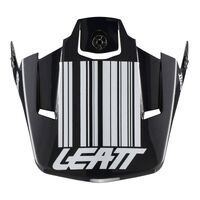 LEATT HELMET PEAK '20 GPX 3.5 MD-2XL V20.1 MAT BLK/WHT