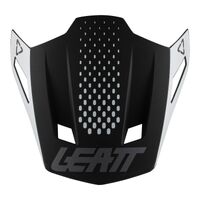 LEATT MOTO HELMET PEAK 8.5 V21.1 BLK/WHT