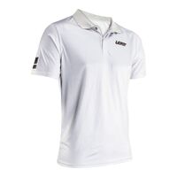 Leatt Team Short Polo Shirt - Steel (L)