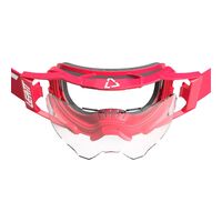 LEATT GOGGLE VELOCITY 6.5 RUBY/RED - ROSE UC LENS