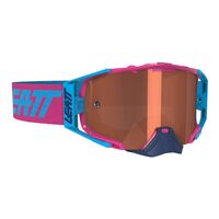 Leatt 6.5 Velocity Goggle - Pink / Cyan / Rose UC 32%