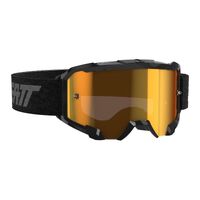 LEATT GOGGLE VELOCITY 4.5 IRIZ BLK /BRONZE LENS 22%