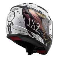 LS2 FF353 Rapid II (XS) Boho - White / Black / Pink 06