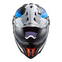 LS2 MX701 Explorer Carbon (2XL) Frontier - Black / Blue