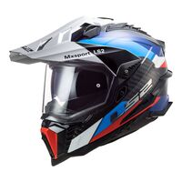 LS2 MX701 Explorer Carbon (S) Frontier - Black / Blue