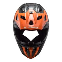 LS2 MX703 C X Force (3XL) Victory - Titanium / Orange 06