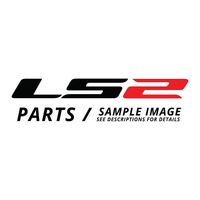 LS2 MX442 SINGLE PEAK MAT BLK