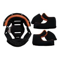 LS2 MX436 PIONEER LINER/CHEEK PAD SET 2XL