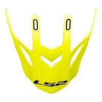 LS2 MX436 PIONEER PEAK SOLID HI-VIS YEL