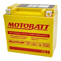 MOTOBATT PRO LITHIUM BATTERY MLX7U-HP *10