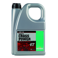 Motorex Cross Power 4T 10W50 - 4 Litre (4)