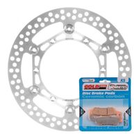 BRAKE DISC & PAD FRONT KIT - YAM YZ450F 08-15