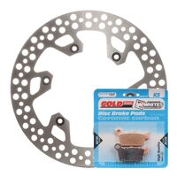 BRAKE DISC & PAD REAR KIT - YAM YZ450F 03-17