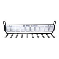 Cable Storage Rack 18in 10 Slot