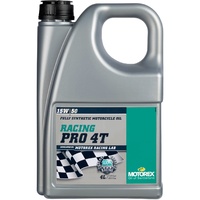 Motorex Racing Pro 4T 15w50 - 4 Litre (4)