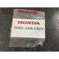 Honda CRF450X ADR Chain Guard Post Bolts 3x #96001ADRCRF8