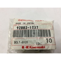 Gear Shift Bolt, 6x20mm Kawasaki KX80 #92002-1237