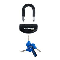 Oxford Boss 12.7mm Padlock - Black (Unpackaged)