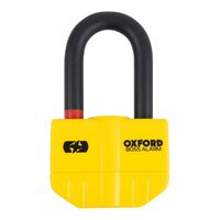 Oxford Boss Alarm 14mm Disc Lock - Yellow (Unpackaged)