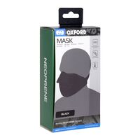 OXFORD NEOPRENE FACE MASK - BLK ONE SIZE