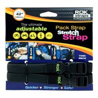 OXFORD ROK STRAPS MD 16MM ADJ BLACK