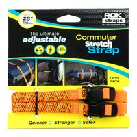 OXFORD ROK STRAPS LD 12MM ADJ ORANGE REFLECTIVE