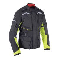 OXFORD QUEBEC 1.0 MENS WP JACKET TECH BLACK/ FLUO MED