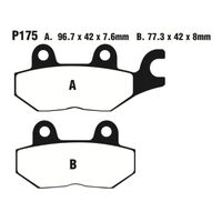 Premier Brake Pads - P Organic Standard