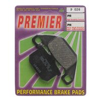 Premier Brake Pads - P Organic Standard