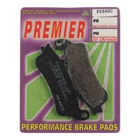 Premier Brake Pads - P Organic Standard