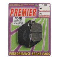 Premier Brake Pads - P Organic Standard