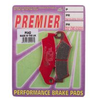 Premier Brake Pads - P Organic Standard