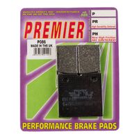 Premier Brake Pads - P Organic Standard