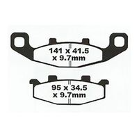 Premier Brake Pads - PV Semi Sintered